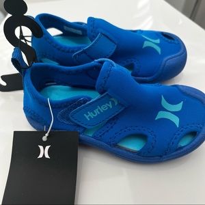 Hurley blue baby toddler water shoes size 5